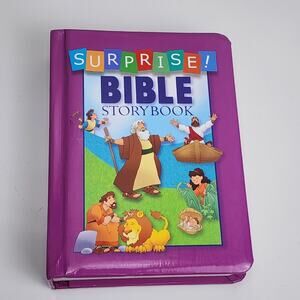 Surprise Bible Storybook by Margie Redford Hardcover Children's Board Book